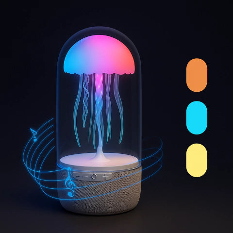 Medusa Galaxy™ – Lámpara & Parlante